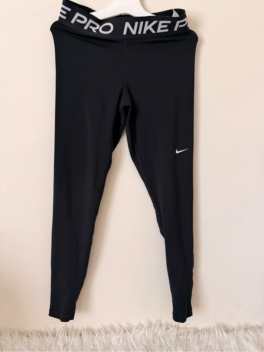 Nike Black Pro Logo Waist Women's Jeggings